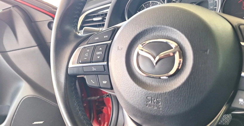 Mazda 6 cena 84900 przebieg: 106753, rok produkcji 2016 z Hel małe 301